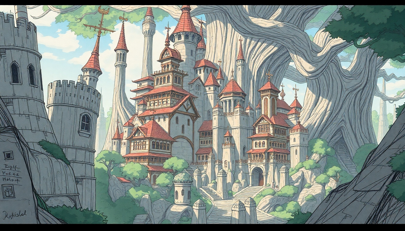 Concept art for a character